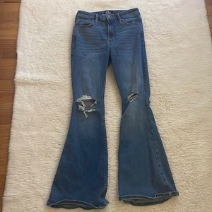 hollister flare jeans